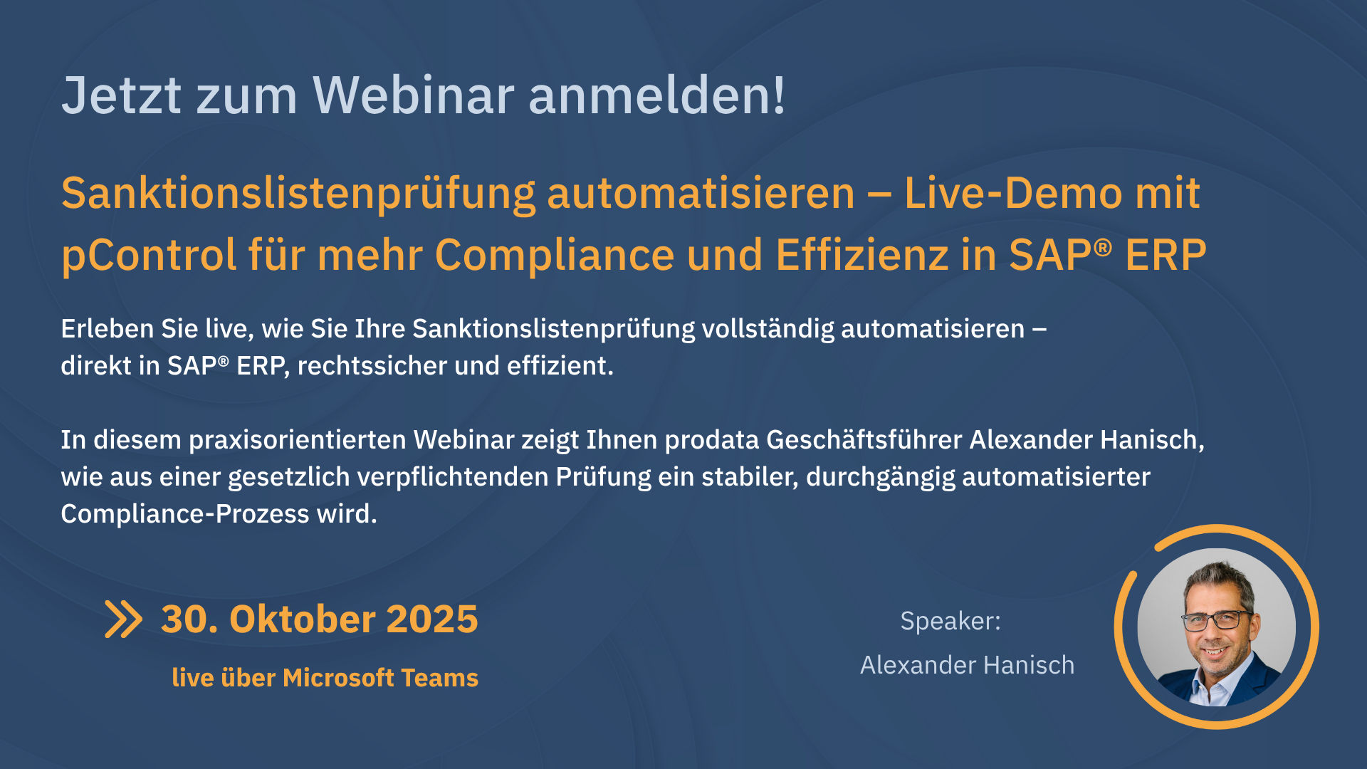 Webinar pControl Demo Einladungsbanner Webinar pControl Demo Einladungsbanner
